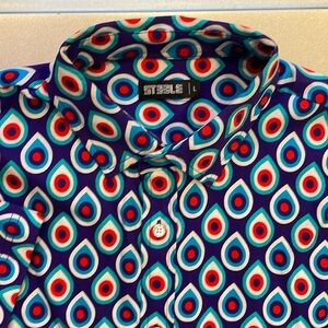 STEELE short sleeve button up shirt